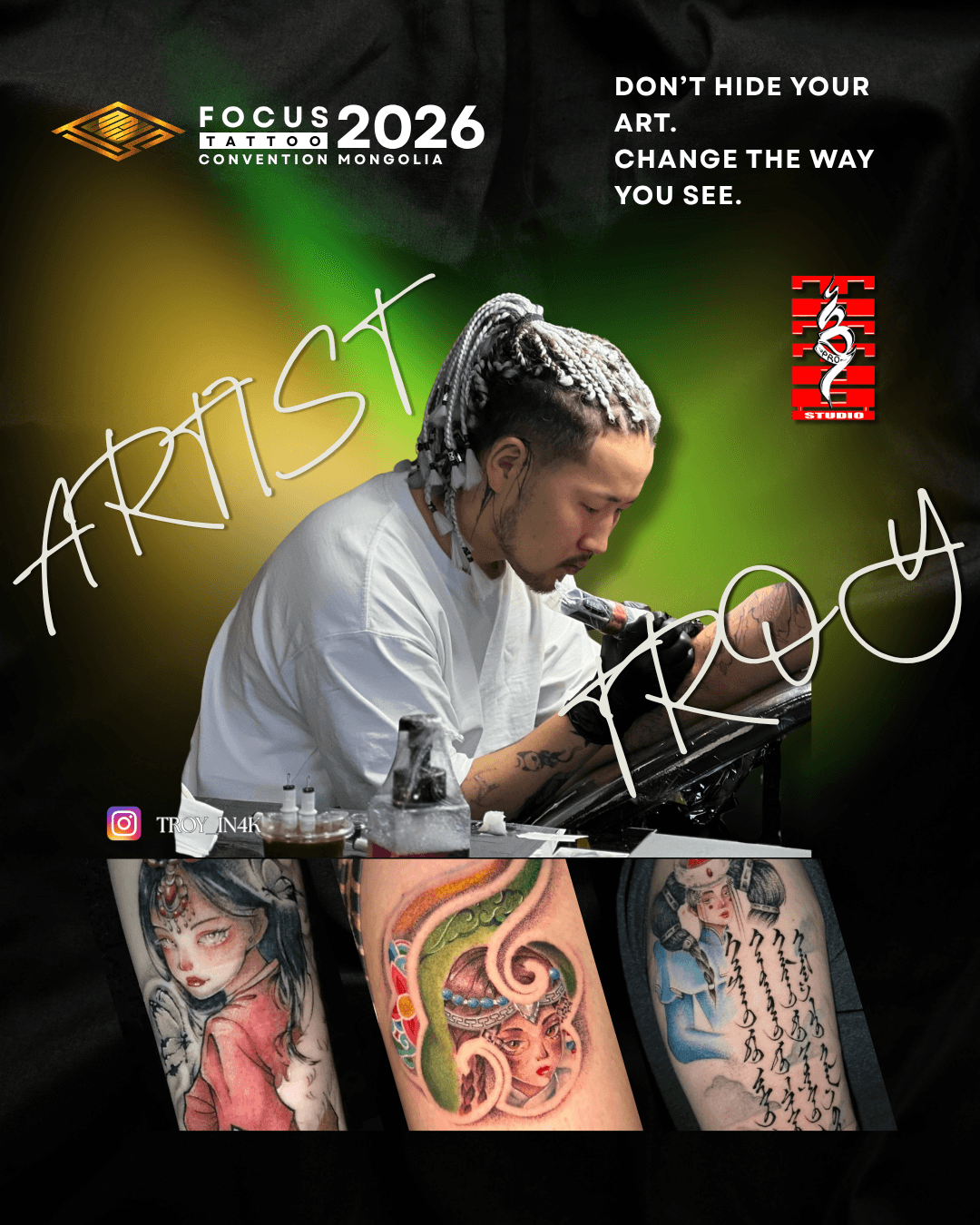 FOCUS Tattoo Convention артист 22