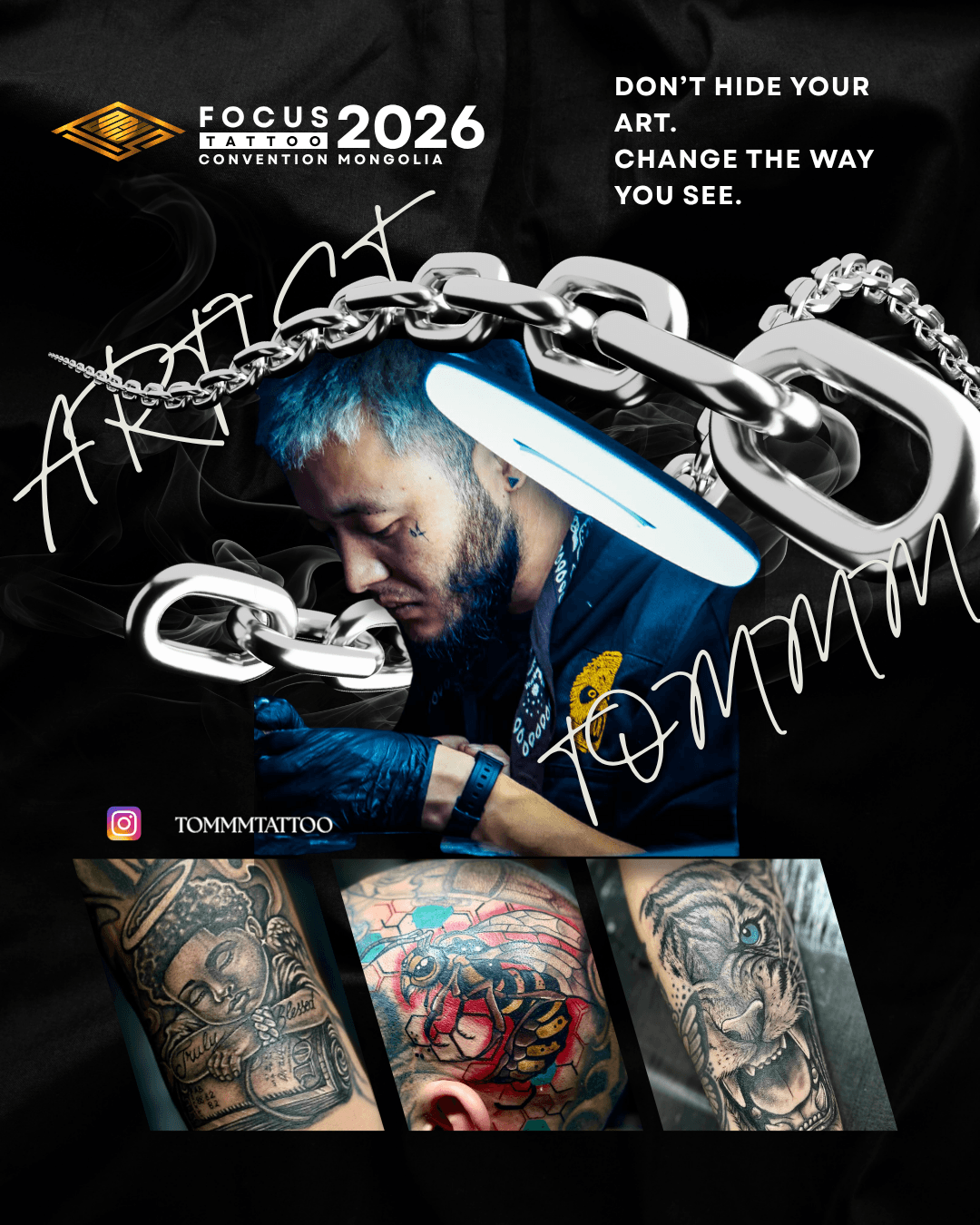 FOCUS Tattoo Convention артист 45